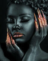 Без бренда «Портрет с золотыми ногтями» в Балашихе 