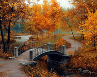 Без бренда «Осенний парк с мостом» в Балашихе 