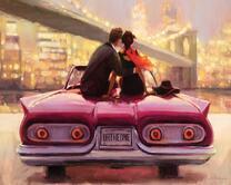 Романтика на фоне Бруклинского моста