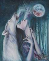 Без бренда «Девушка и волк в полнолуние» в Балашихе в интернет-магазине Без бренда «Девушка и волк в полнолуние» в Балашихе