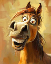 Веселый конь