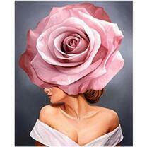 Без бренда «Девушка с розовой розой на голове» в Балашихе 