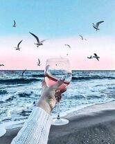 Без бренда «Бокал вина и рассветное море» в Балашихе 