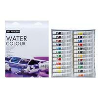 Без бренда «Коробка 24 шт.: Краски акварель «Две картинки» в тюбиках 24 шт. по 12 мл» в Балашихе 