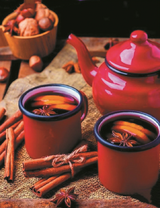 Чай с лимоном и корицей