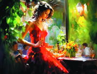 Без бренда «Милая девушка с бокалом шампанского» в Балашихе 