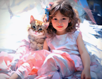 Без бренда «Девочка и пушистая кошечка» в Балашихе 