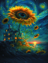 Без бренда «Фэнтези сюжет с подсолнухом» в Балашихе 