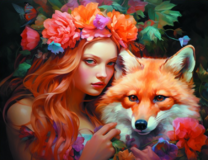 Без бренда «Рыжая девушка и рыжая лисица» в Балашихе в интернет-магазине  Без бренда «Рыжая девушка и рыжая лисица» в Балашихе