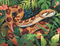 Без бренда «Маисовый полоз в зеленой листве» в Балашихе 